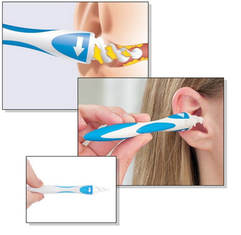 Earwax Cleaner With Replacement Heads - Mystery Gadgets earwax-cleaner-with-replacement-heads, Health & Beauty