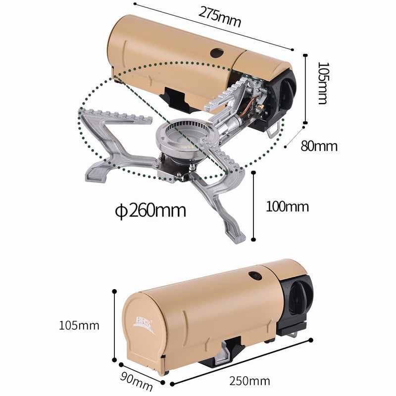 Camping Hot Pot Small Gas Stove - Mystery Gadgets camping-hot-pot-small-gas-stove, kitchen