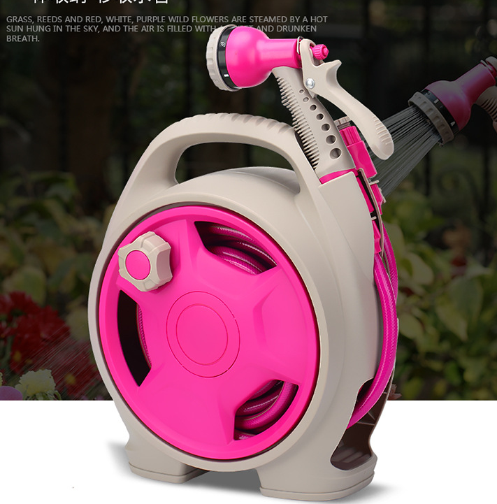 Portable Pipe Hose Reel Spray Gun Set - Mystery Gadgets portable-pipe-hose-reel-spray-gun-set, Hose Reel Spray Gun Set