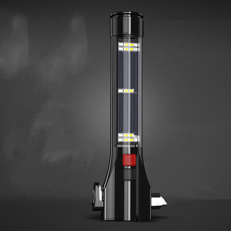 Multifunctional Flashlight With Hammer - Mystery Gadgets multifunctional-flashlight-with-hammer, Flashlight