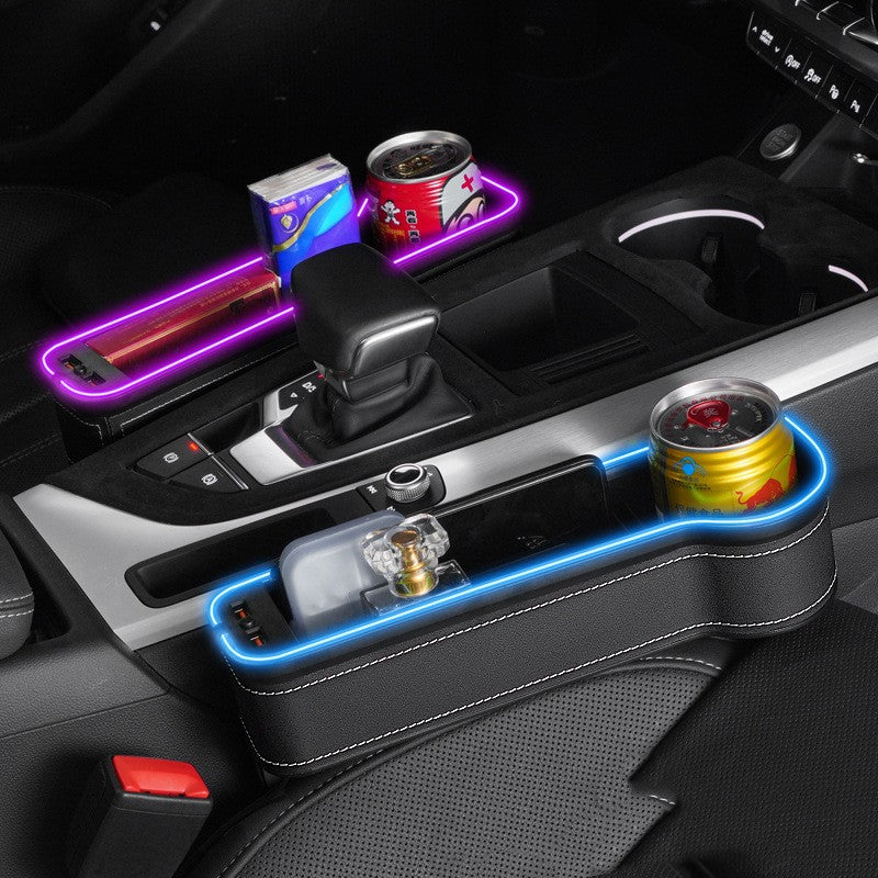 LED Car Seat Gap Storage Box - Mystery Gadgets led-car-seat-gap-storage-box, Car & Accessories