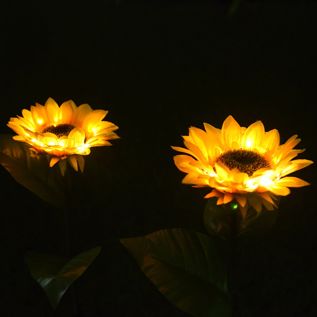 LED Solar Sunflower Garden Lights - Mystery Gadgets led-solar-sunflower-garden-lights, home, Home Decor