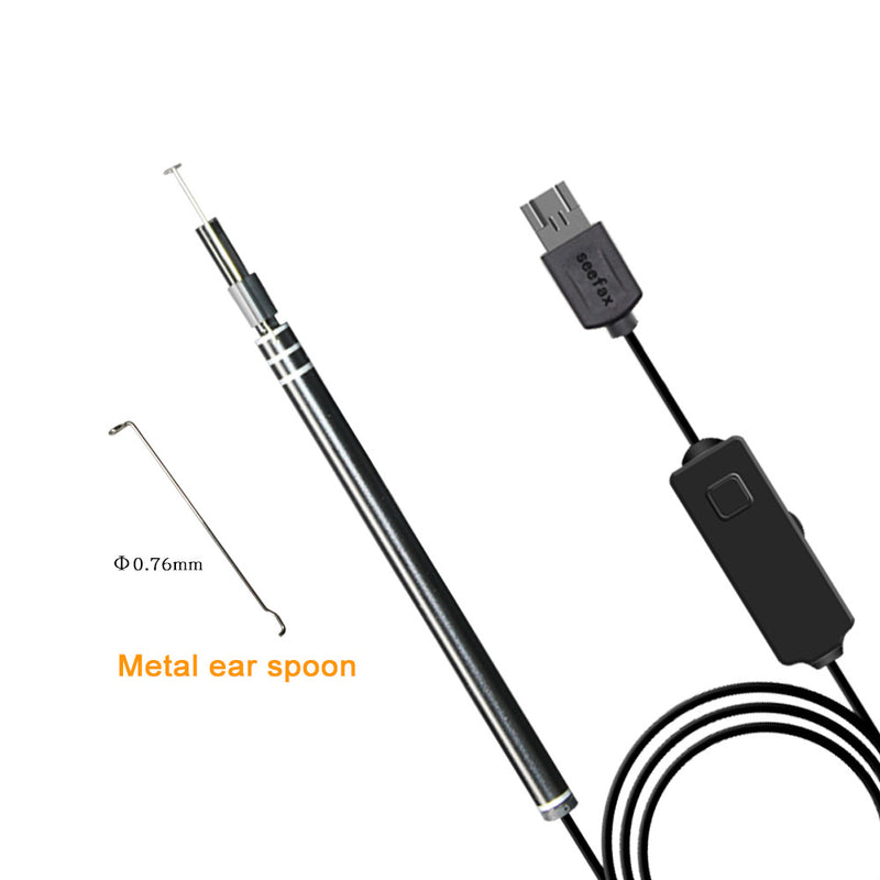 HD Visual Ear Canal Cleaning Tool Ear Pick - Mystery Gadgets hd-visual-ear-canal-cleaning-tool-ear-pick, Gadget, Tool, USB charging