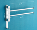 Punch Free Rotating Towel Holder - Mystery Gadgets punch-free-rotating-towel-holder, bathroom, Home & Kitchen
