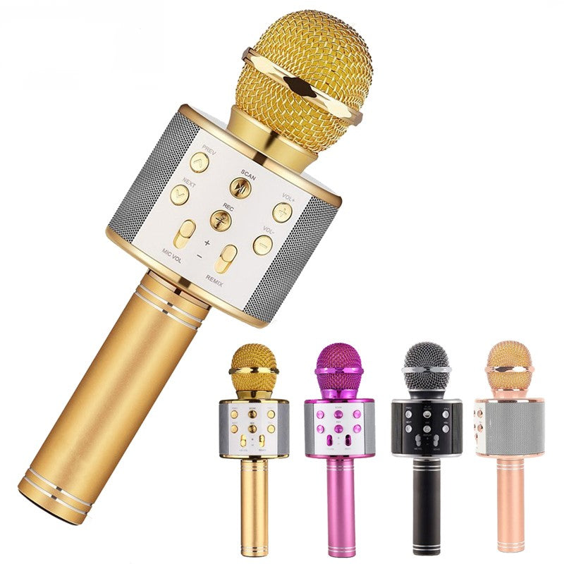 Multi-Function Bluetooth Microphone Speaker - Mystery Gadgets multi-function-bluetooth-microphone-speaker, kids