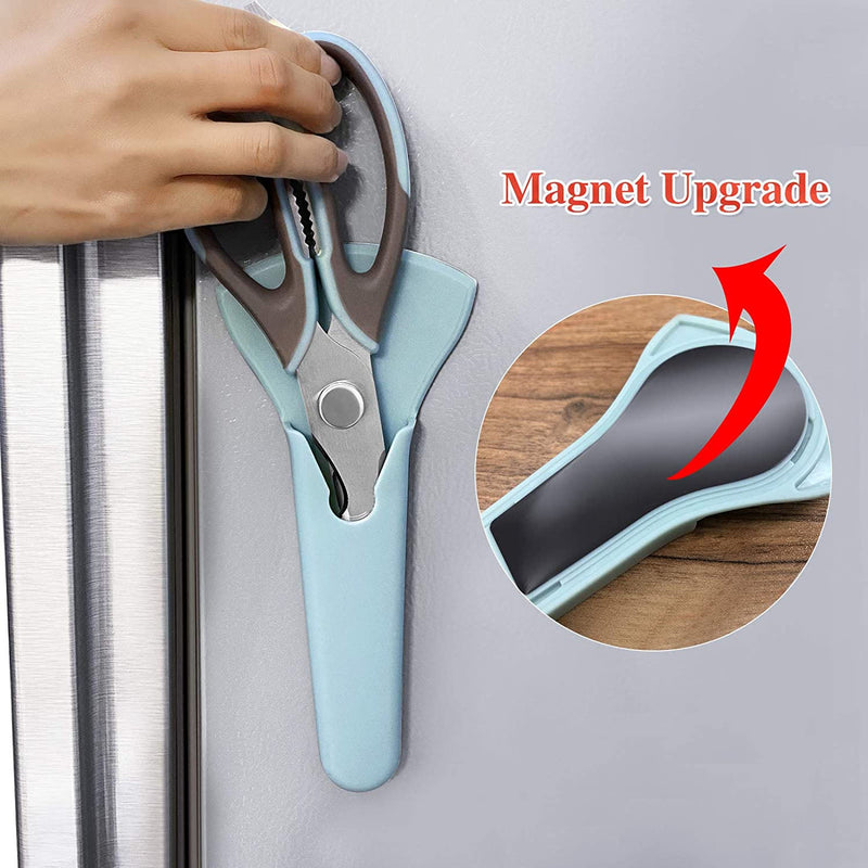 Scissors With Magnetic Protective Sleeve - Mystery Gadgets scissors-with-magnetic-protective-sleeve, Home & Kitchen, kitchen