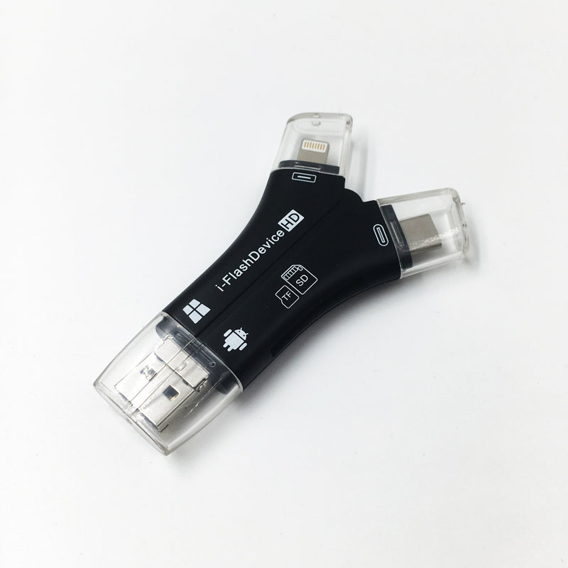 Flash Device 4 in 1 Card Reader - Mystery Gadgets flash-device-4-in-1-card-reader, Computer & Accessories, Gadget, Mobile & Accessories, Office