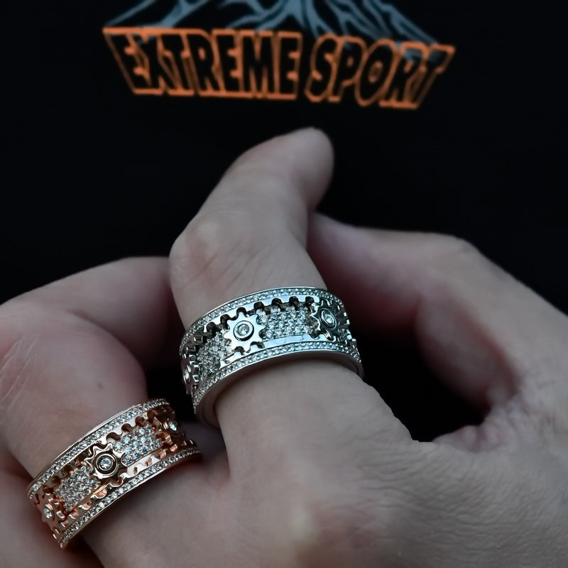 Fidget Gear Ring - Mystery Gadgets fidget-gear-ring, Fashion