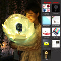 LED Luminous Balloon Rose Bouquet - Mystery Gadgets led-luminous-balloon-rose-bouquet-transparent-bobo-ball-rose, Christmas Collections, Gifts, Home Decor