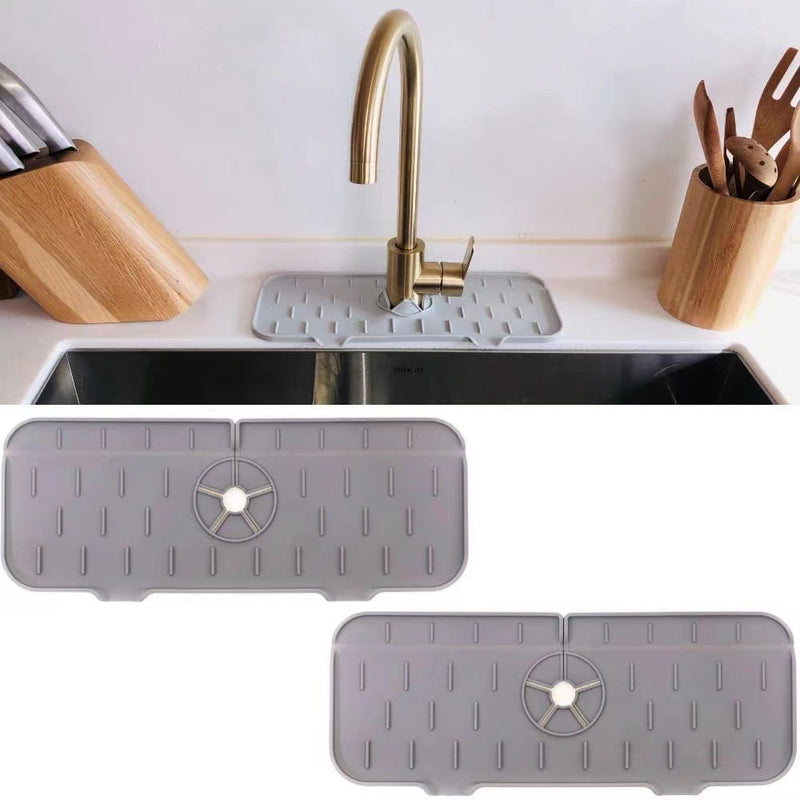 Silicone Sink Splash Guard - Mystery Gadgets silicone-sink-splash-guard, Kitchen Gadgets