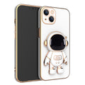 Electroplated Astronaut Folding Stand Phone Case - Mystery Gadgets electroplated-astronaut-folding-stand-phone-case, Phone Case