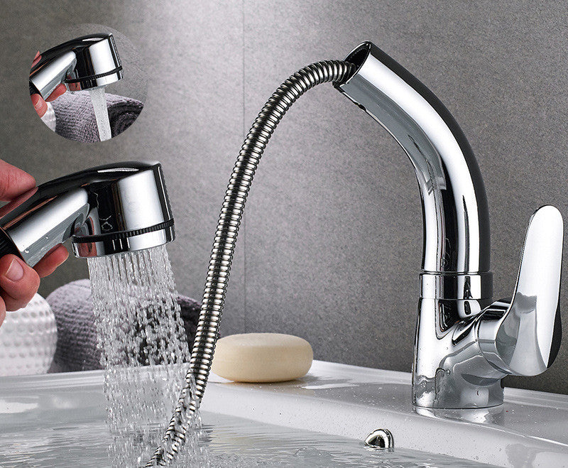 Pull-out 360 Degree Rotatable Faucet - Mystery Gadgets pull-out-360-degree-rotatable-faucet, Faucet