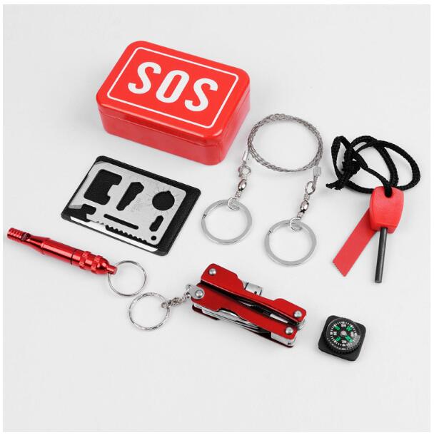 Outdoor Emergency Camping Tools Box - Mystery Gadgets outdoor-emergency-camping-tools-box, Outdoor, tools, travel