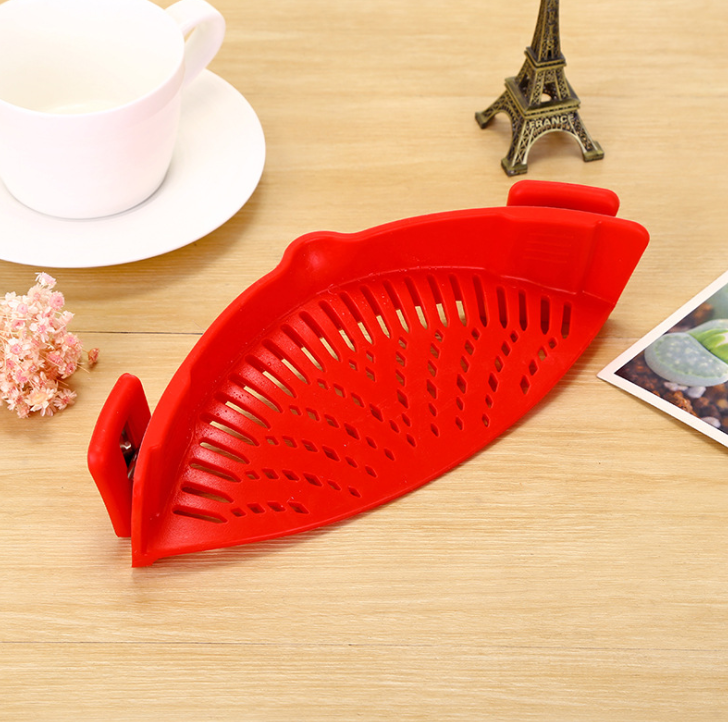 Clips Silicone Pots Drainer - Mystery Gadgets clips-silicone-pots-drainer, kitchen, Pots Drainer