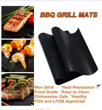 Reusable Non-stick Surface BBQ Grill Mat - Mystery Gadgets reusable-non-stick-surface-bbq-grill-mat, Home & Kitchen, kitchen