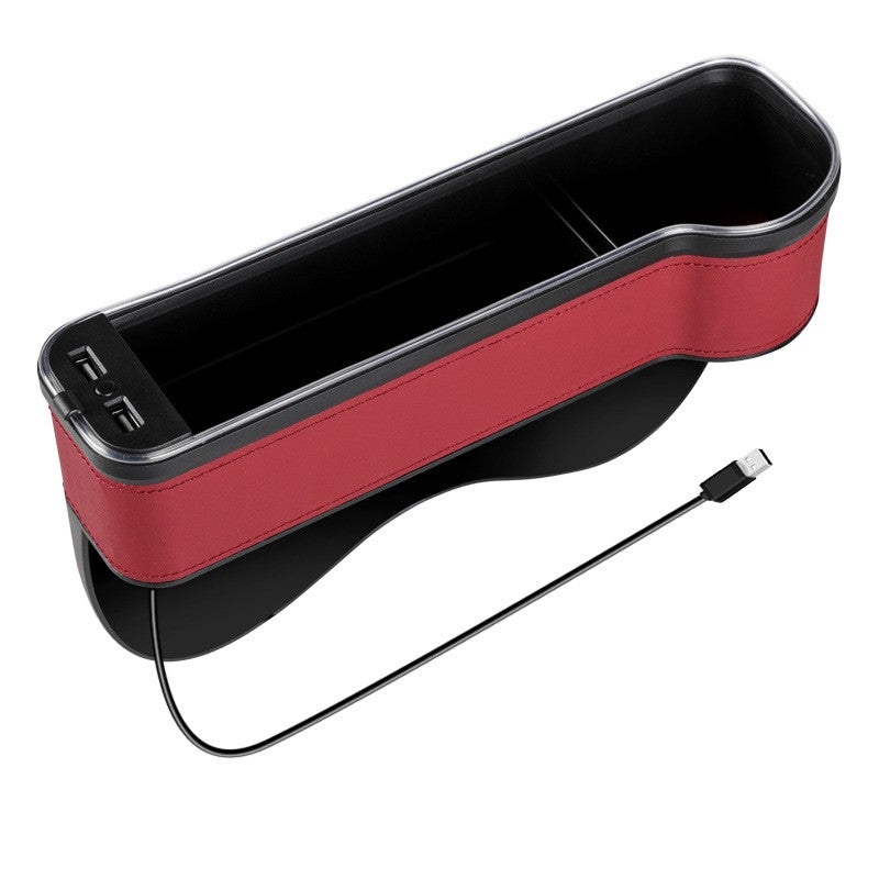 LED Car Seat Gap Storage Box - Mystery Gadgets led-car-seat-gap-storage-box, Car & Accessories