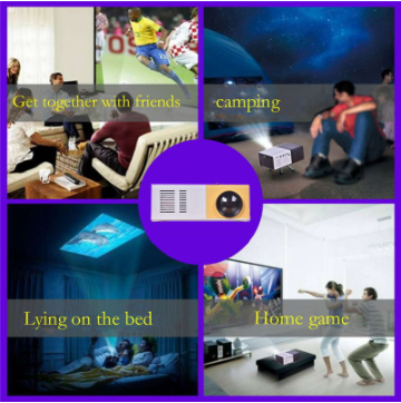 Mini Portable Projector 1080p - Mystery Gadgets mini-portable-projector-1080p, Computer & Accessories, Gadget, Gift, Home & Kitchen, Office
