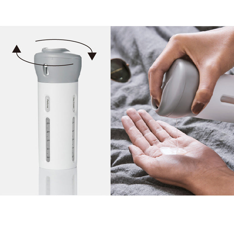 4-in-1 Travel Dispenser Bottles - Mystery Gadgets 4-in-1-travel-dispenser-bottles, travel