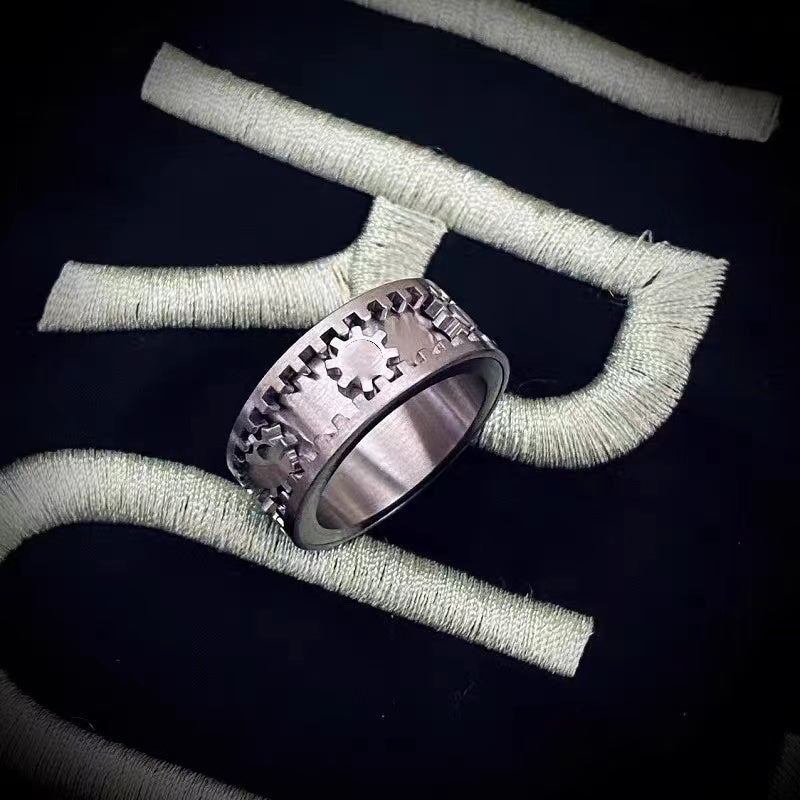 Fidget Gear Ring - Mystery Gadgets fidget-gear-ring, Fashion