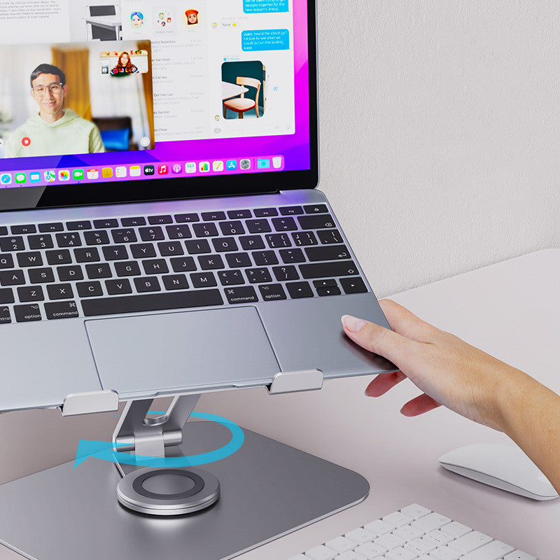 Rotatable Aluminum Alloy Laptop Stand - Mystery Gadgets rotatable-aluminum-alloy-laptop-stand, Laptop Stand