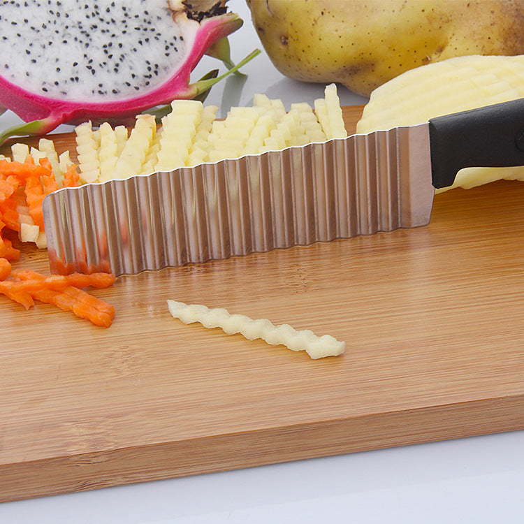 Stainless Steel Wave Cutter - Mystery Gadgets stainless-steel-wave-cutter, Stainless steel wave cutter