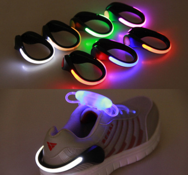 Colorful LED Shoe Clip for Night Running - Mystery Gadgets colorful-led-shoe-clip-for-night-running, 