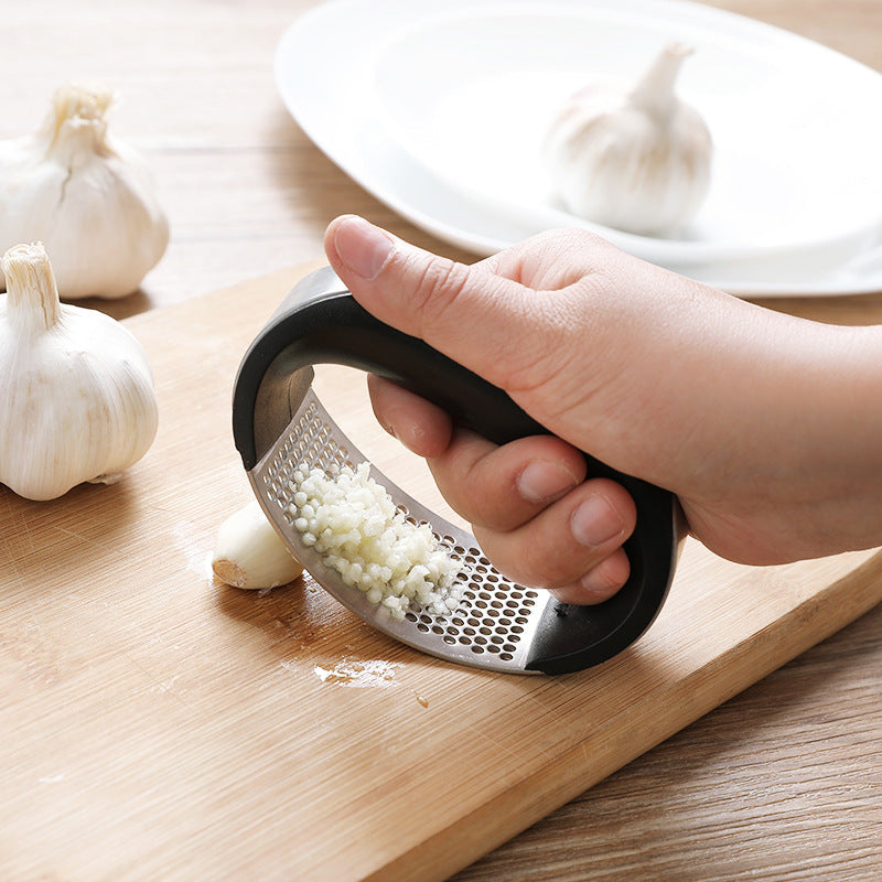Stainless Steel Garlic Masher - Mystery Gadgets stainless-steel-garlic-masher, Garlic Masher