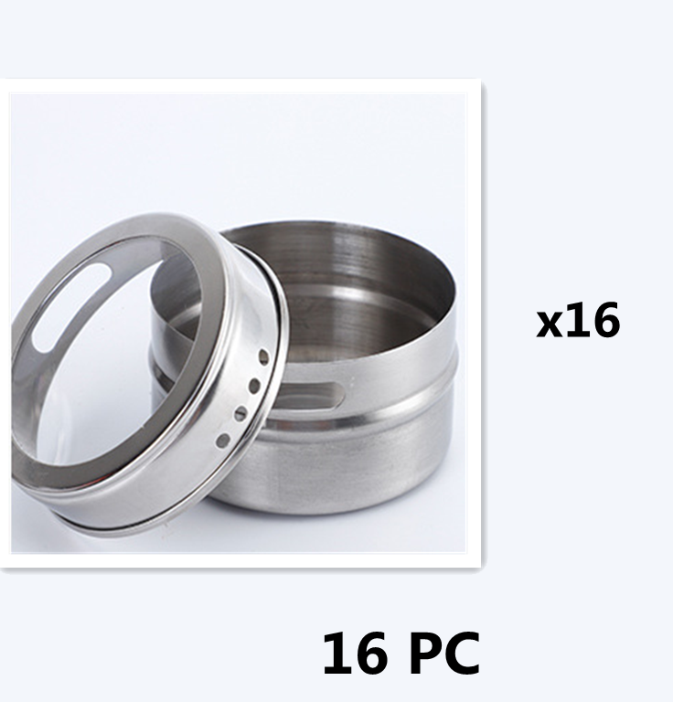 Stainless Steel Magnetic Spice Jar - Mystery Gadgets stainless-steel-magnetic-spice-jar, 