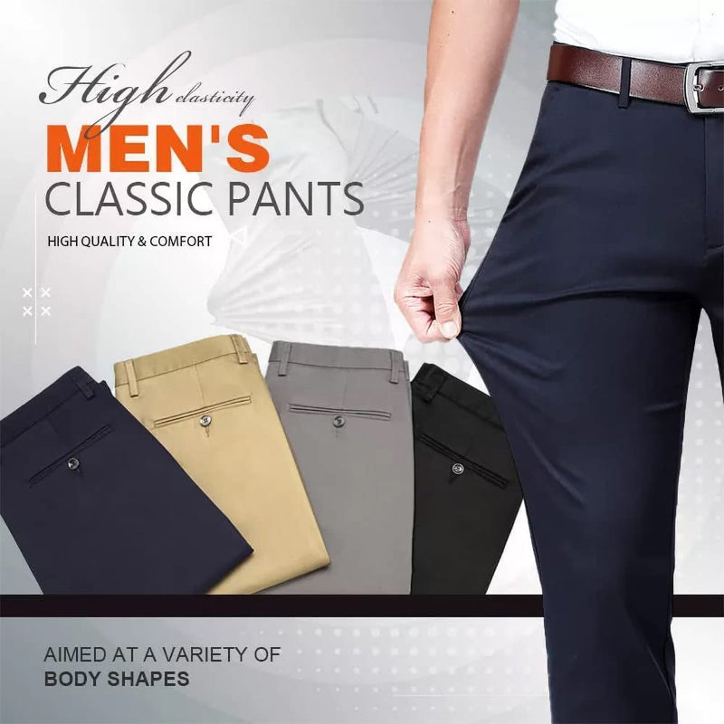 High Stretch Mens Classic Pants - Mystery Gadgets high-stretch-mens-classic-pants, 