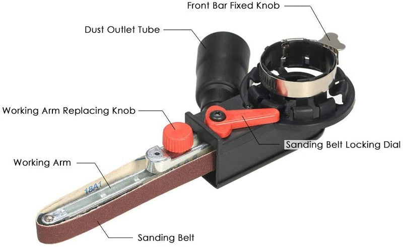 Armrest Angle Belt Sander - Mystery Gadgets armrest-angle-belt-sander, tools