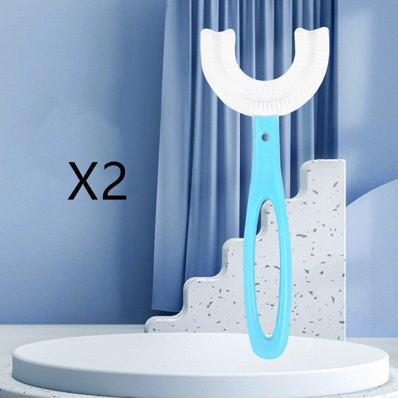 Children's U-shaped Electric Toothbrush - Mystery Gadgets childrens-u-shaped-electric-toothbrush, home