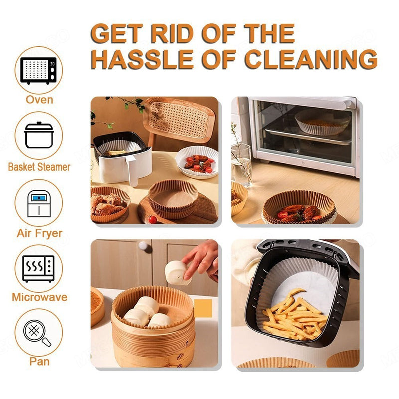 Disposable Air Fryer Paper Liners - Mystery Gadgets disposable-air-fryer-paper-liners, 