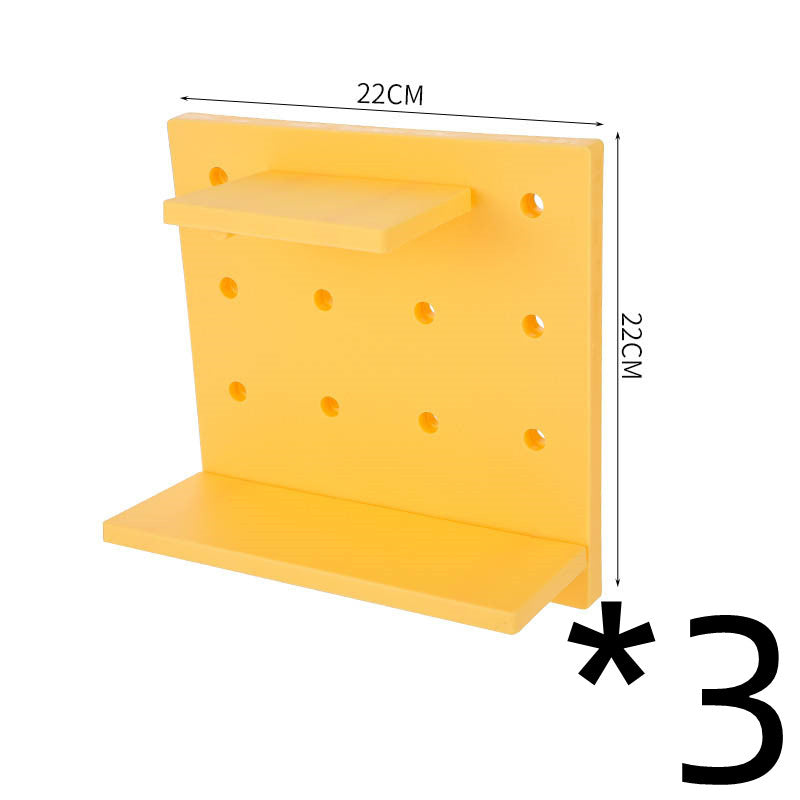 Wall-Mounted Peg Board Shelves - Mystery Gadgets wall-mounted-peg-board-shelves, Gadgets