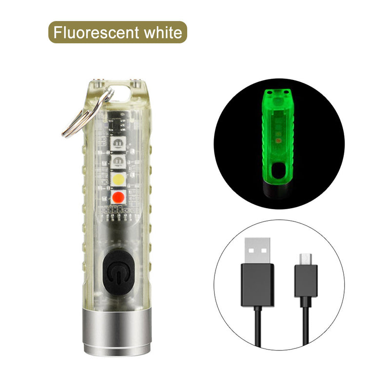 Rechargeable Magnetic Keychain Flashlight - Mystery Gadgets rechargeable-magnetic-keychain-flashlight, Keychain Flashlight