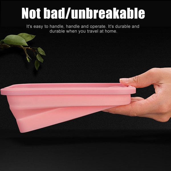 4 Pcs Silicone Collapsible Food Container - Mystery Gadgets 4-pcs-silicone-collapsible-food-container, Home & Kitchen, kitchen, Kitchen & Dining