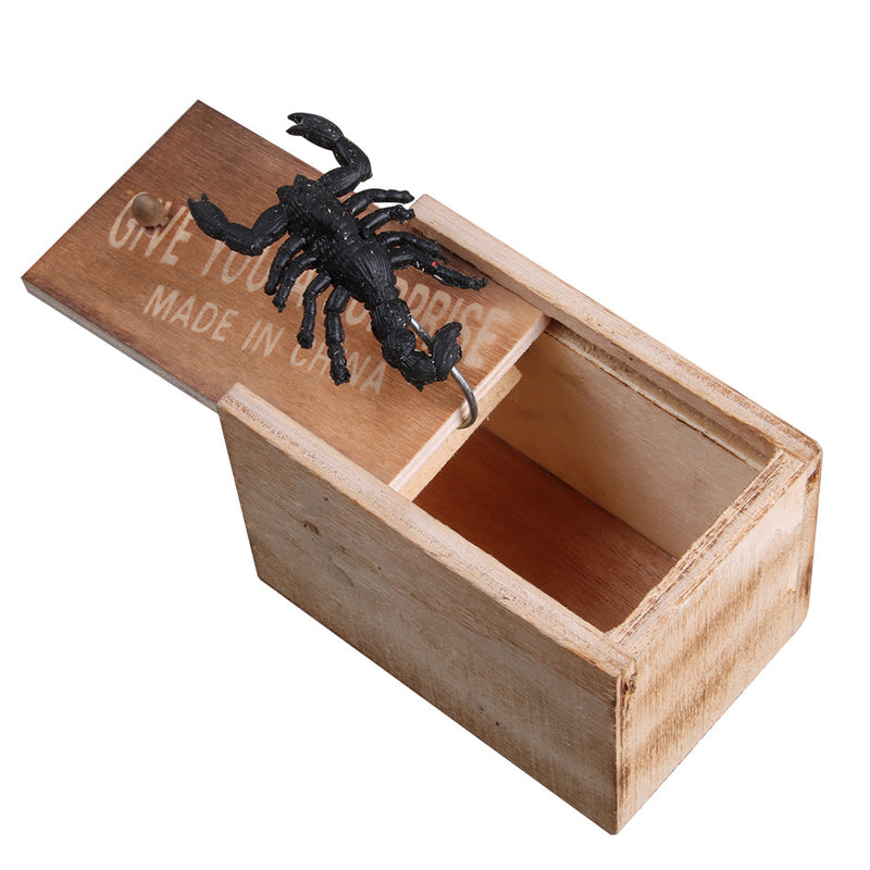 Wooden Prank Toy Box - Mystery Gadgets wooden-prank-toy-box, toys