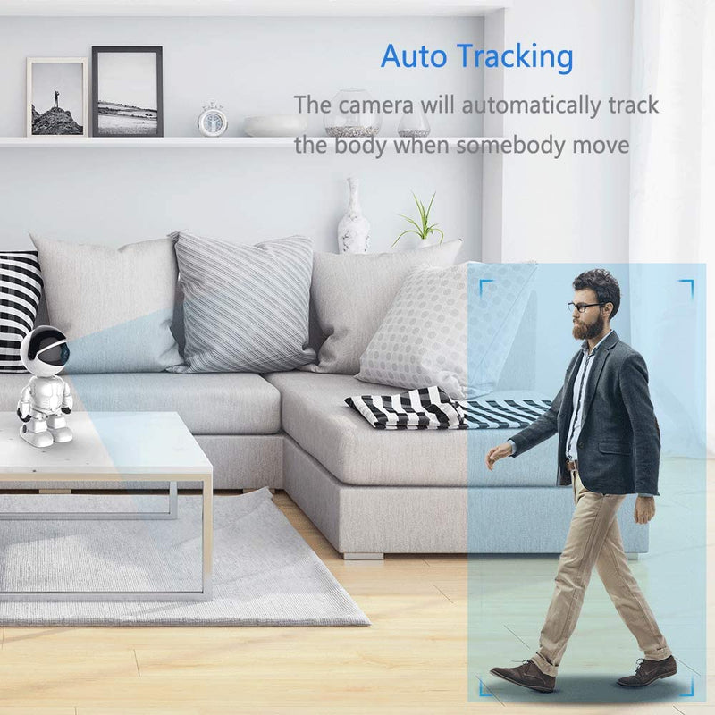 Robot Auto Tracking Camera 1080P HD - Mystery Gadgets robot-auto-tracking-camera-1080p-hd, Camera