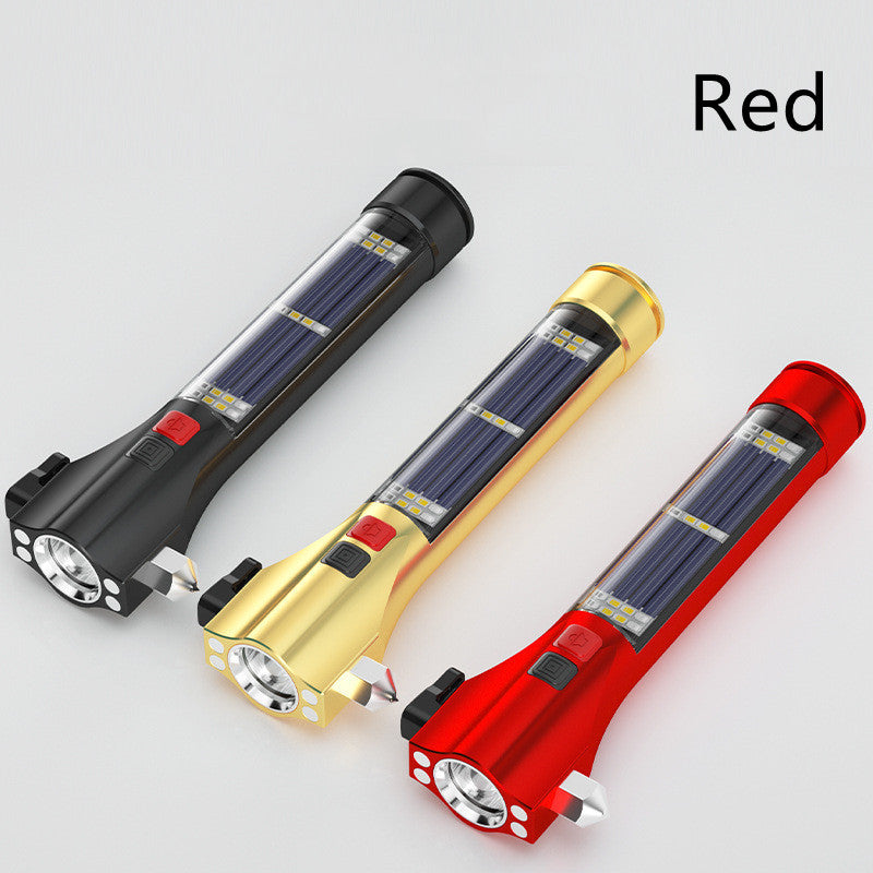 Multifunctional Flashlight With Hammer - Mystery Gadgets multifunctional-flashlight-with-hammer, Flashlight