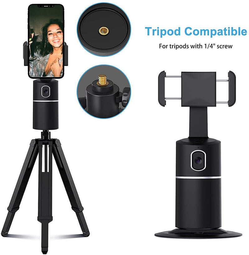 Smart Face Recognition Auto Tracking Tripod - Mystery Gadgets smart-face-recognition-auto-tracking-tripod, Mobile & Accessories