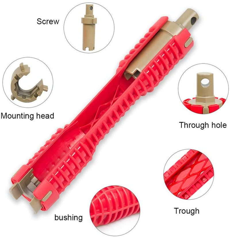 Multi-function Faucet  Wrench Tool - Mystery Gadgets multi-function-faucet-wrench-tool, tools