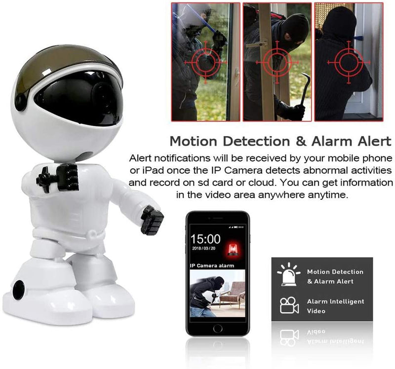 Robot Auto Tracking Camera 1080P HD - Mystery Gadgets robot-auto-tracking-camera-1080p-hd, Camera