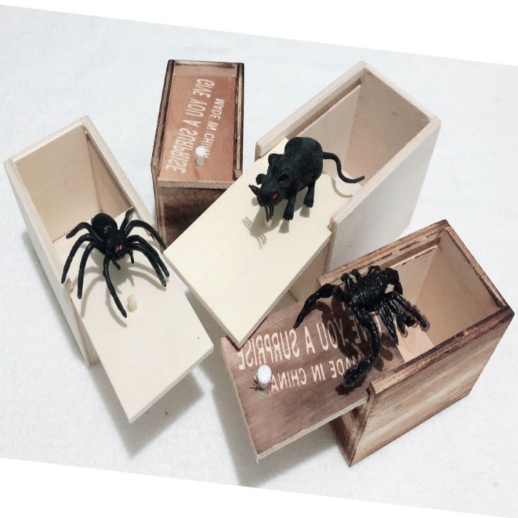 Wooden Prank Toy Box - Mystery Gadgets wooden-prank-toy-box, toys