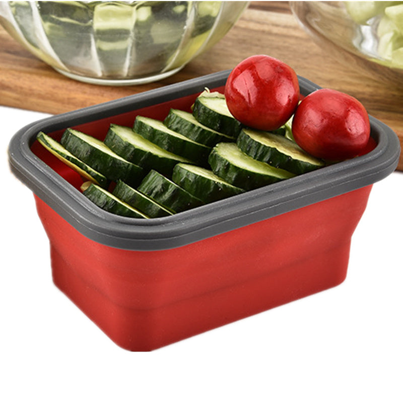 4 Pcs Silicone Collapsible Food Container - Mystery Gadgets 4-pcs-silicone-collapsible-food-container, Home & Kitchen, kitchen, Kitchen & Dining