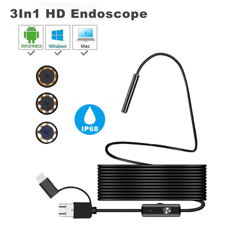 USB Endoscope Waterproof Inspection Camera - Mystery Gadgets usb-endoscope-waterproof-inspection-camera, Inspection Camera