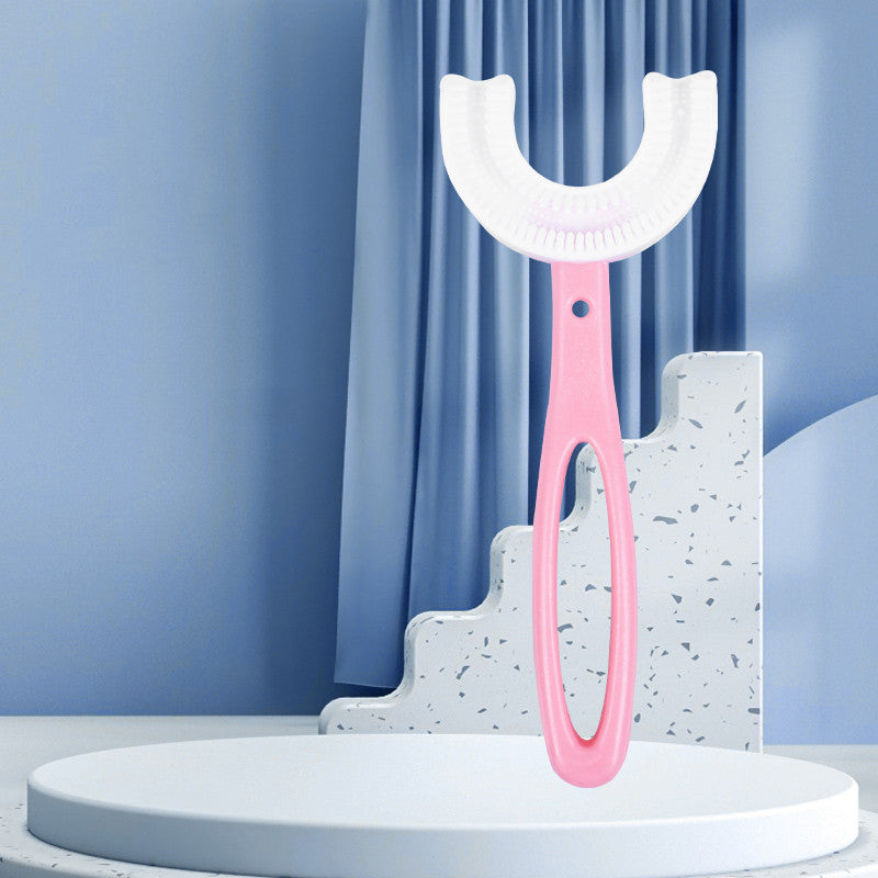 Children's U-shaped Electric Toothbrush - Mystery Gadgets childrens-u-shaped-electric-toothbrush, home