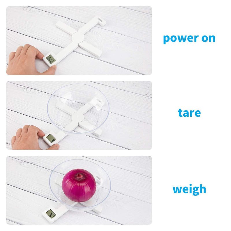 Compact Folding Digital Kitchen Scale - Mystery Gadgets compact-folding-digital-kitchen-scale, Gadget, Home & Kitchen, kitchen, tools