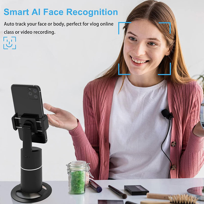 Smart Face Recognition Auto Tracking Tripod - Mystery Gadgets smart-face-recognition-auto-tracking-tripod, Mobile & Accessories