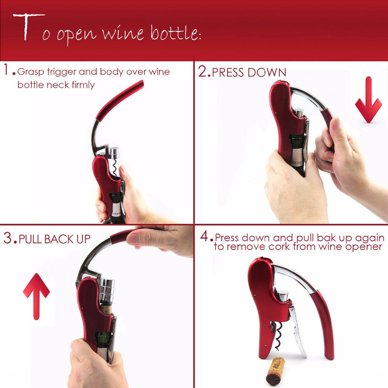 Wine Corkscrew Opener - Mystery Gadgets wine-corkscrew-opener, 