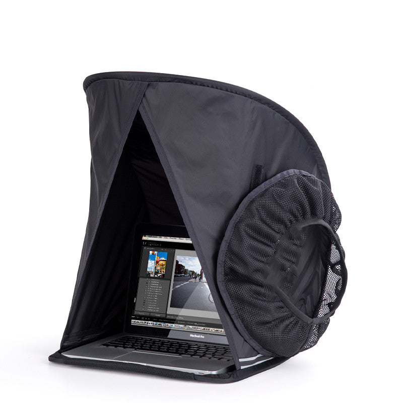 Outdoor Foldable Laptop Sunshade - Mystery Gadgets outdoor-foldable-laptop-sunshade, 