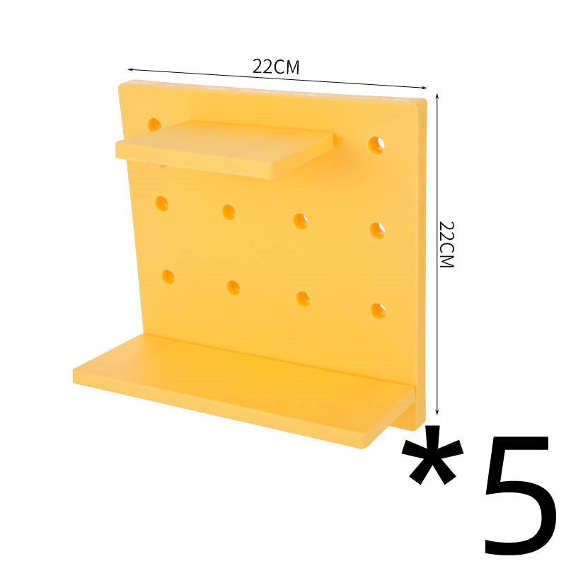Wall-Mounted Peg Board Shelves - Mystery Gadgets wall-mounted-peg-board-shelves, Gadgets